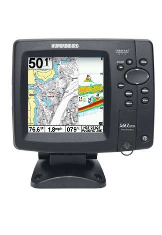 <b>Humminbird 597ci HD</b><br>Humminbird has significantly increased the resolution of the color screens on its 500 Series fishfinders to give anglers the sharpest, clearest display available at the mid-range price point.