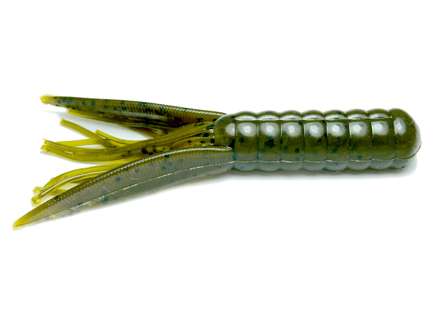 <b>Power Team tube </b><br>Power Team's soft plastics were developed in New Jersey. Their tube is a mix between a standard tube and a craw-type flipping bait, making it useful for bottom bouncing, as a jig trailer, flipping or drop shotting.
