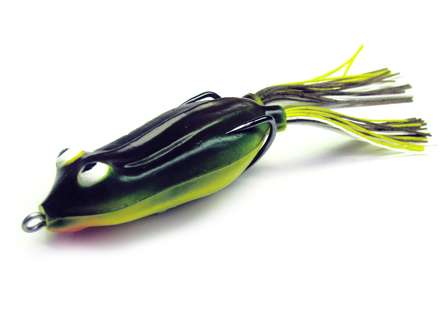 <b>Snag Proof Ish's Phat Frog </b><br>Designed by Elite Series pro Ish Monroe, the Phat Frog is designed to call up the biggest bass in the pond. Its plus-size body creates a frenzy of action as it is walked across the surface.