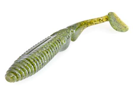 <b>Jackall Ammonite Shad</b><br>This new swimbait has a paddletail design that rotates in a 360-degree circle to move more water than similar baits. It's 5 1/2 inches long and comes in six colors.