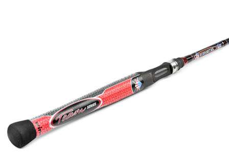 <b>American Rodsmiths Team Rods</b><br>The Team Series includes technique-specific rods named for pro anglers noted for those techniques, such as Zell Rowland's topwater rod. Features include coated stainless steel guides and 58-million modulus graphite.