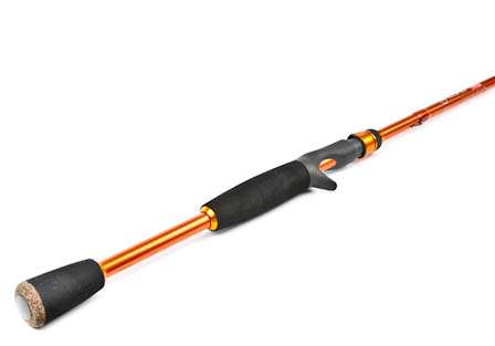 <b>e21 Carrot Stix Wild</b><br>This rod features the e21 advanced nano carrot fiber and nano silica rod blank construction. Semi-micro guides and a one-piece graphite blank reel seat round out the features.