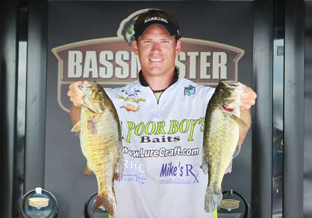 Ryan Said weighed in 53 pounds to place second at the first 2010 Bass Pro Shops Bassmaster Northern Open event on Lake Champlain.