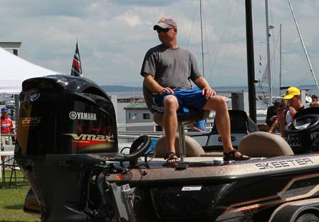 The co-angler to take the hot seat is Ryan Said.