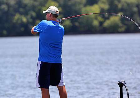 Lane flew into contention with his victory on Lake Jordan.