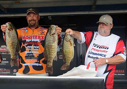 Brad Wall caught a 19-13 to tie for first on the Ohio team and tie for third overall in the individual standings.