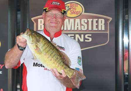 Dave Shively (4th co-angler, 12- 9)