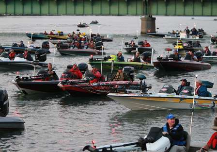 There are 180 boats competing in this tournament, where anglers have a choice between the Detroit River, Lake Erie and Lake St. Clair.