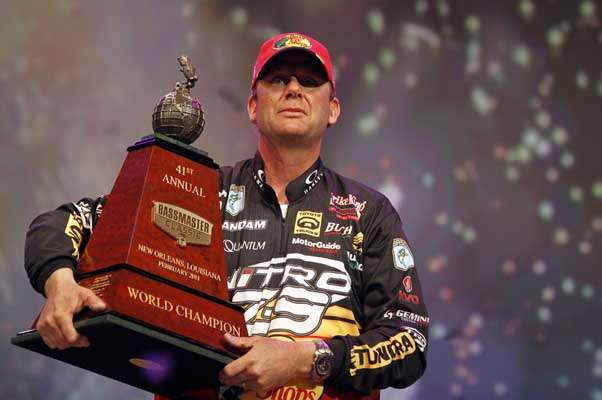 14. KVD has the record for the heaviest winning weight (with a 5-bass limit) in the Bassmaster Classic â 69 pounds, 10 ounces at the Louisiana Delta in 2011.