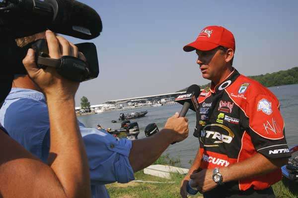 21. KVD is the all-time leader in career Bassmaster Classic weight with 784 pounds, 5 ounces.