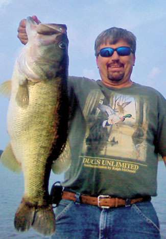 <strong>Jamie Bullion</strong>
<p>
	11 pounds, 6 ounces<br />
	Gibson County Lake, Tenn.<br />
	12-inch paddletail worm (bright blue)</p>
