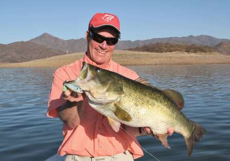 <strong>Steve Quinn</strong>
<p>
	10 pounds, 6 ounces<br />
	Lake Baccarac, Mexico<br />
	4-inch Storm WildEye Swim Shad</p>
