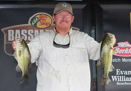 Barry Townsend (Co-angler, Second, 7-12)