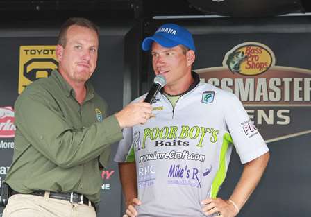 Bass Pro Shops Bassmaster Northern Opens points leader Ryan Said talks about his day on the Upper Chesapeake.