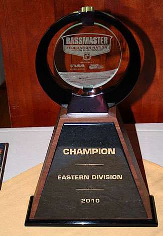Go home with this trophy, and you will be fishing for a spot in the Bassmaster Classic