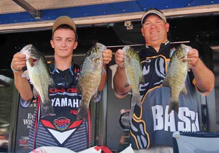 Connecticut's Alex Wetherell won the Junior Bassmasters Eastern Divisional 15-18 age group with a catch of four bass weighing 7-5.