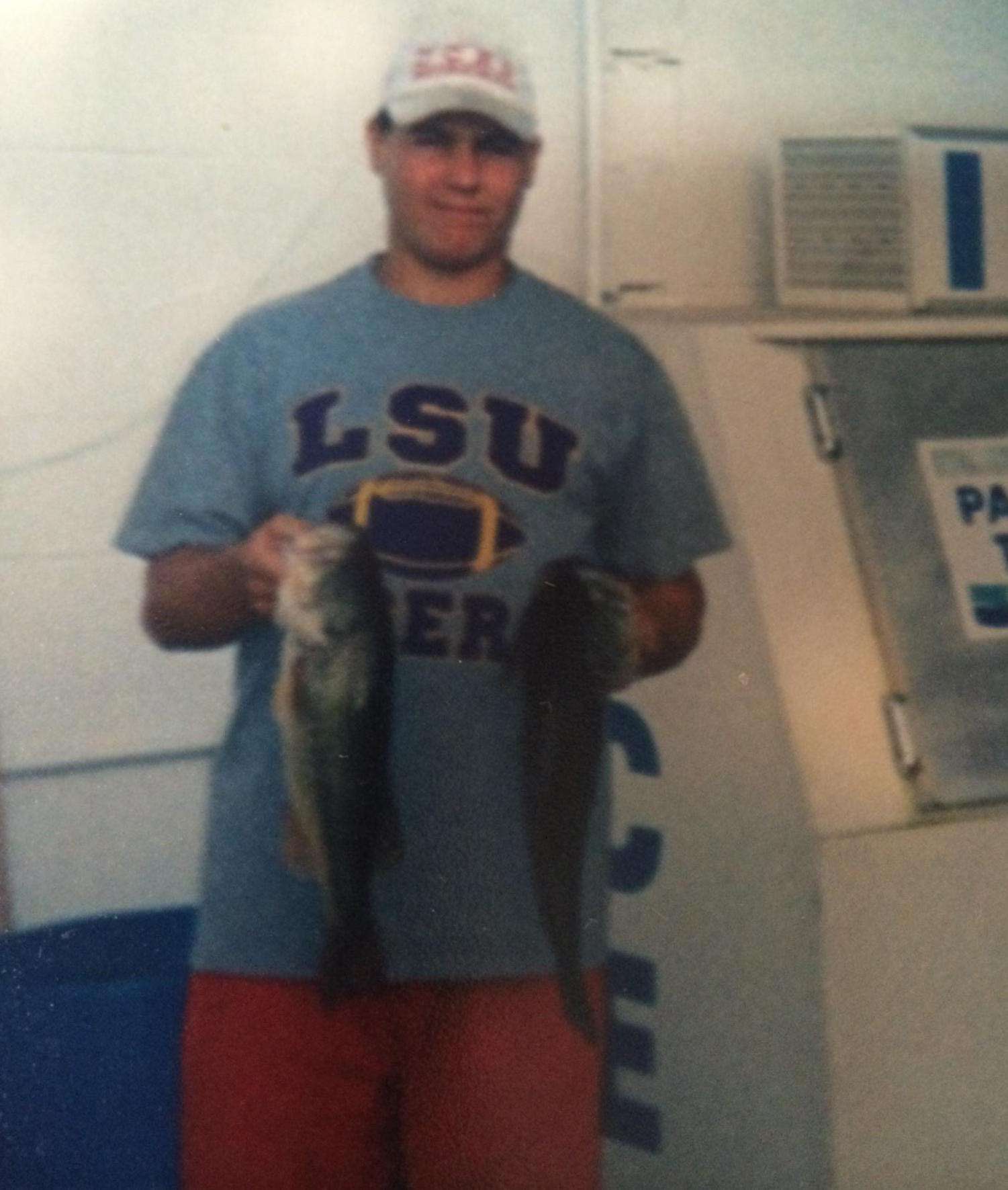 By the age of 16, he was getting largemouth bass figured out.