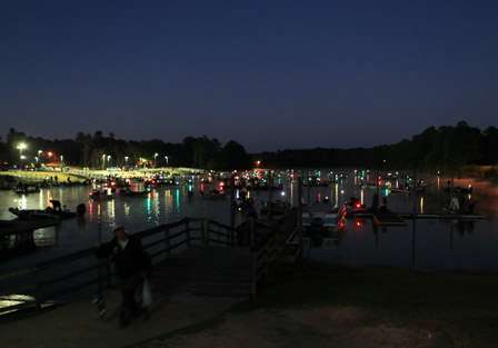 There are 138 boats competing in the final Bassmaster Southern Open presented by Bass Pro Shops.