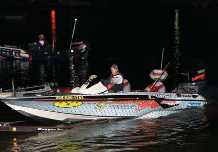 Keith Combs is fighting to stay second in points to earn a berth to the Bassmaster Classic in 2011. 