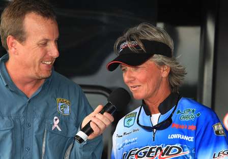 Pam Martin Wells talks about her tournament on Lake Texoma.