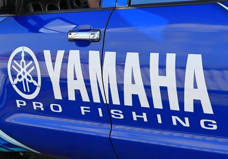 Yamaha is always a big presence at BASS events and they are powering each and every boat the competitors are using this week on their Skeeter ZX225's.