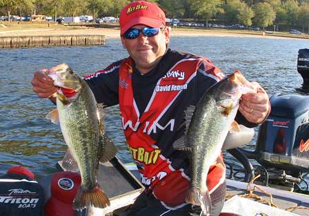 This crappie is not a legal catch for the tournament, but it will make for a tasty treat.