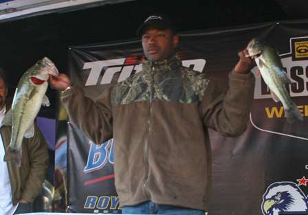 Duanne McQueen finished fifth on the non-boater side with 30.27 pounds.