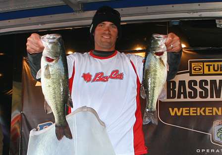 Allan Engelmeyer from Severn, Md., brought in 55.37 pounds over four days to finish 10th.