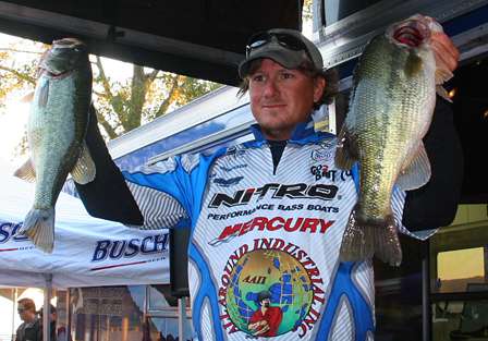 Claiming the runner-up position in second place was Brent Anderson from Kingston Springs, Tenn., after he boated 67.16 pounds.