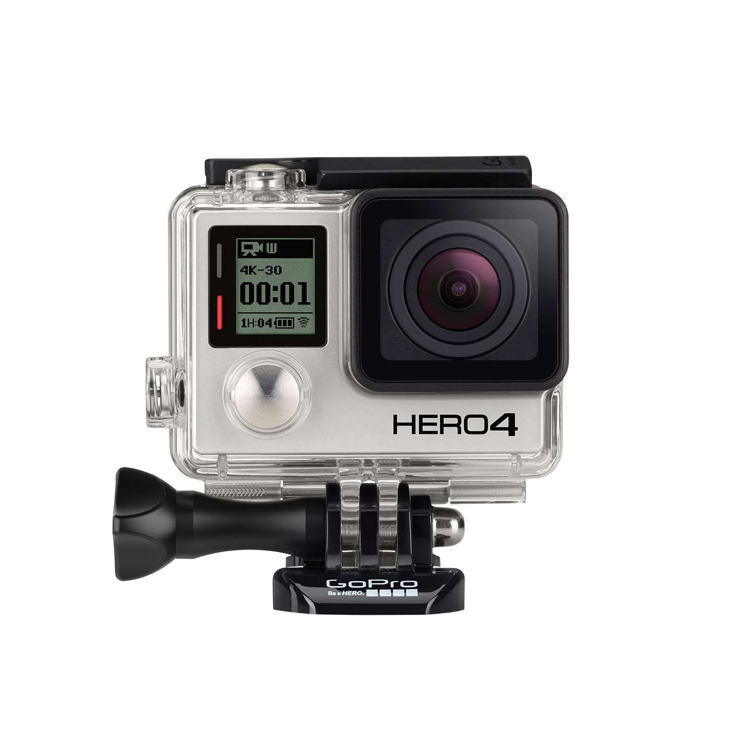 Again, if you haven't used a GoPro, now's the time. The California-based company just released its newest high-definition camera and it's better than ever. The Hero4+ has higher resolution and faster frame rates to capture frame-by-frame moments even better than before.