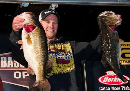Marlon Crowder weighed in 36 pounds, 5 ounces over three days to take top honors in the co-angler division.
