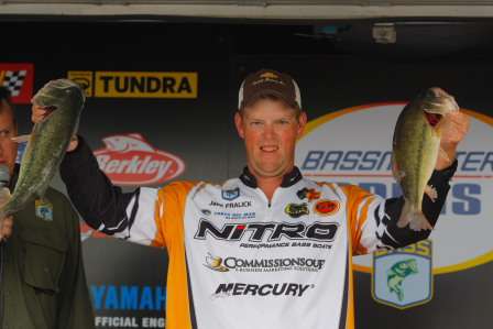 Elites Series Pro Jami Fralick qualified for day three in 11th place