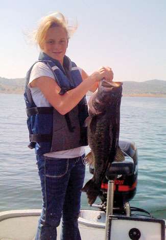 <p>
	Jordyn Woolsey</p>
<p>
	11 pounds, 12 ounces<br />
	Lake McClure, Calif.<br />
	4-inch Senko (watermelon)</p>
