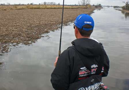 Plenty of good-looking water proved to be unproductive, a common trait on the Delta during the pre-spawn.