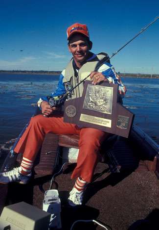 Bobby Murray is the only angler to win the Classic title on his first attempt, then go on to win it again in a later year. 