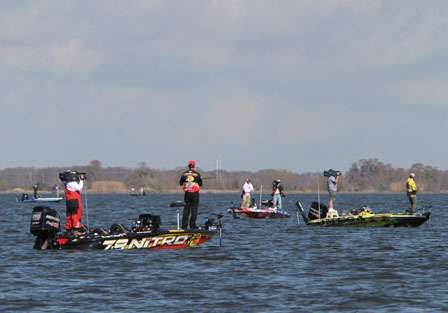 Once again, VanDam had a big day while his competitors watched. 