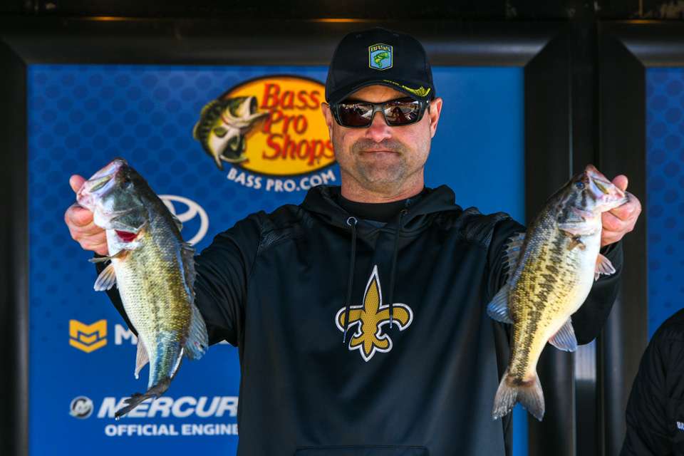 Charles Dubroc Jr, co-angler (15th, 8-3)