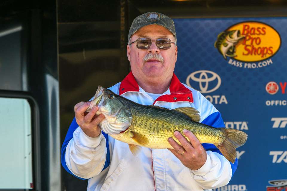 Darrell Hille, co-angler (17th, 7-10)