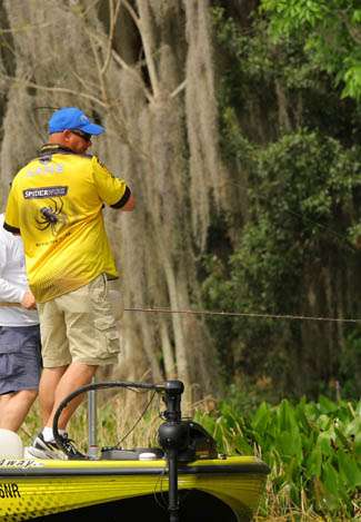 Bobby Lane says there are big stringers out in Harris but the next day an angler can get 