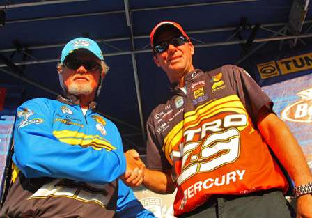 Kevin VanDam and Rick Clunn have each won four Bassmaster Classic titles, though in different eras.
