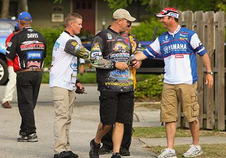 Todd Faircloth welcomes rookie Keith Combs to the Bassmaster Elite Series. 