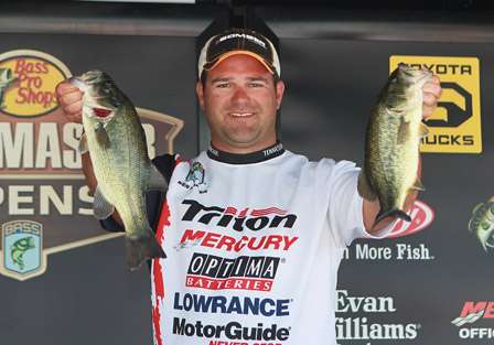 Ben Parker of Springville, Tenn., has fished in 13 B.A.S.S. events, cashing in three.