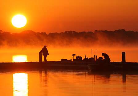 Another beautiful Florida sunrise greeted anglers at the start of Day Three.