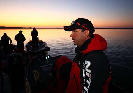 Kevin VanDam has a lot of ground to make up on Grigsby.