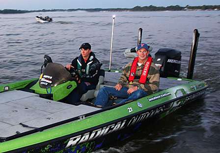 Jonathan VanDam is in his first Elite event, and first final 12.