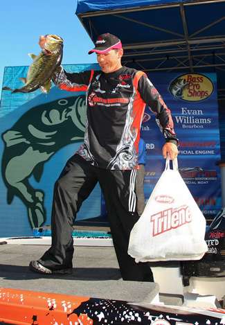 Grant Goldbeck held onto 2nd place with 67 pounds, 14 ounces. 