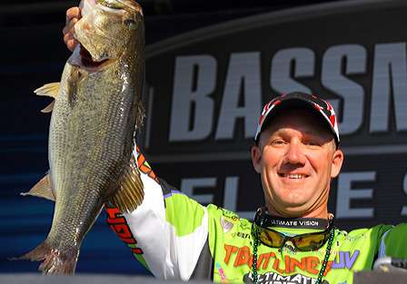 Brent Chapman had twin lunkers and stands in second with 25-4.