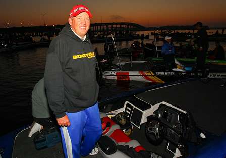 Alton Jones is the tournament leader going into Day Two of the Power-Pole Citrus Slam. 