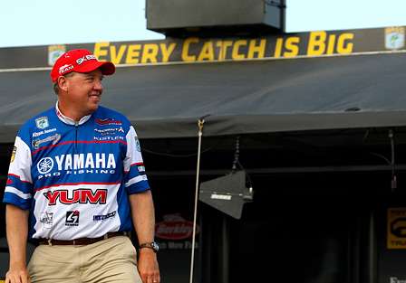 Alton Jones brought big fish to the scales the first three days of the Power-Pole Citrus Slam, but failed to catch a kicker-fish on Day Four. 