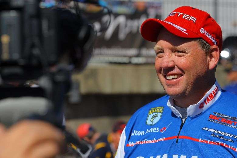 Elite pro Alton Jones, currently leading in Angler of the Year points, hopes to fare better than his 78th-place finish last year on Pickwick Lake.